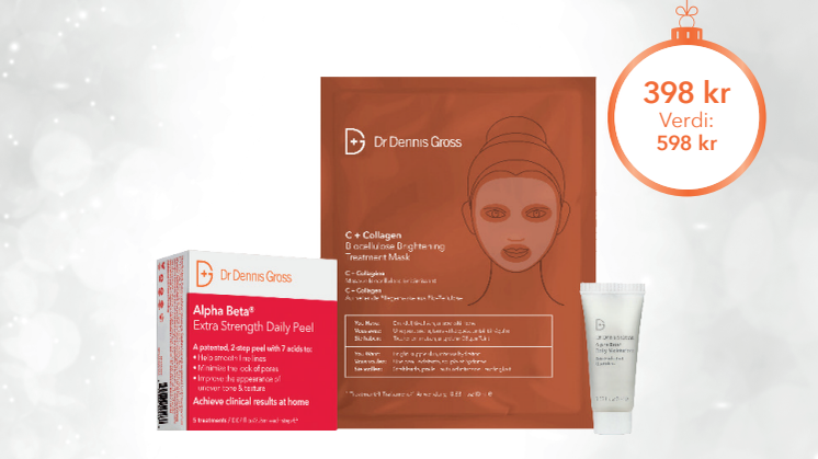 Dr Dennis Gross PEEL & Treat Christmas Kit