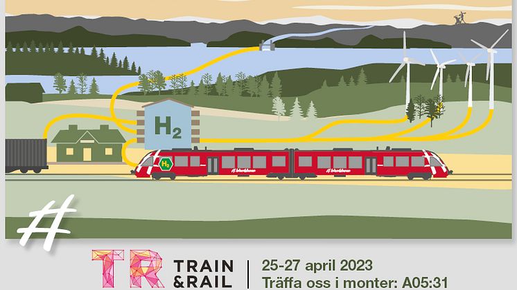 Träffa Inlandsbanan på Train & Rail 25-27 april