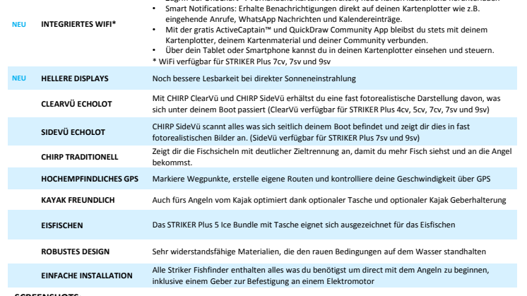 Datenblatt STRIKER Plus
