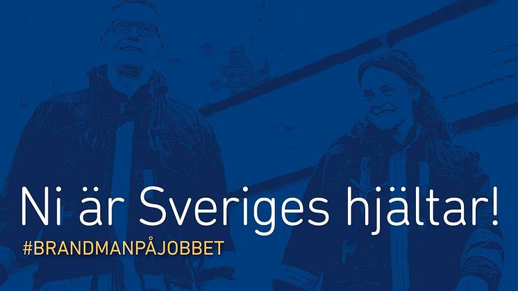 Brandman på jobbet-dagen 7 sep
