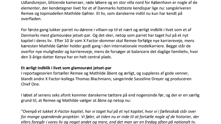 Remee: ”Jeg tager chancen nu, og så må vi se” 