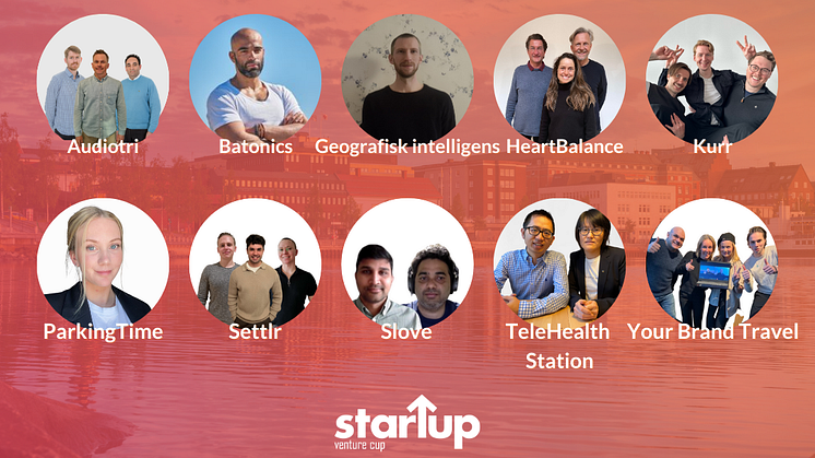 Finalisterna i region Nord i Venture Cup STARTUP 2023!
