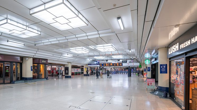BEFORE concourse serving platforms 15-19