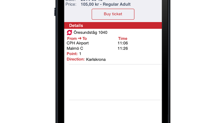 Skånetrafikens app underlättar för turister