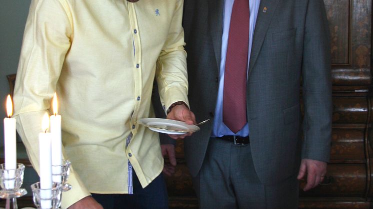 Sebastian Kraupp och Kenneth Johansson