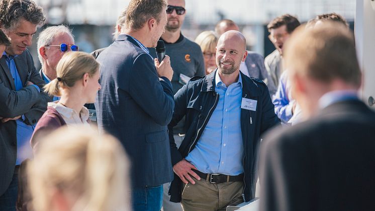 Första spadtag-ceremoni World Trade Center Helsingborg