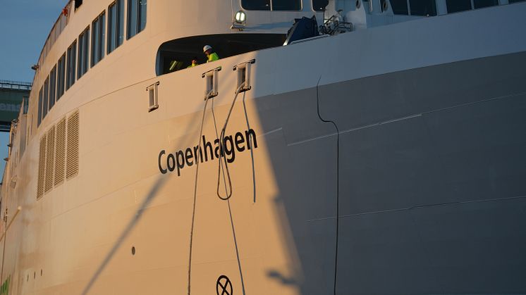 M/F Copenhagen Prøvesejlads