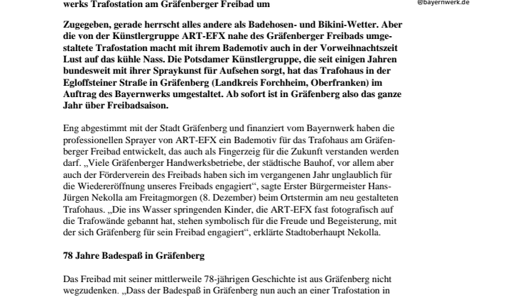 Das ganze Jahr Freibadsaison