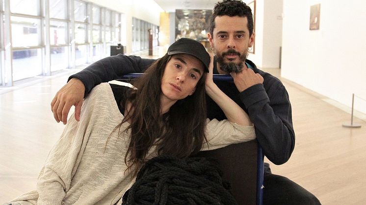 Anna af Sillén de Mesquita och Leandro Zappala på Moderna Museet 2017. Foto: Quarto