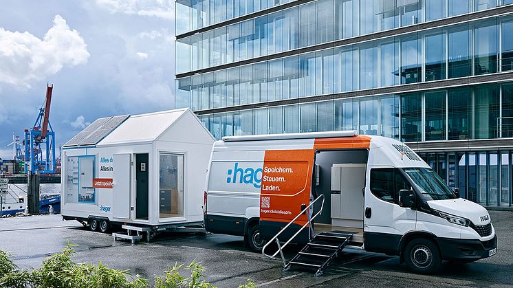 Hager Tiny House am Standort in Hamburg
