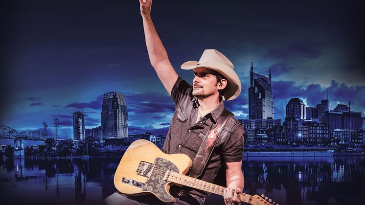 Countrystjärnan Brad Paisley till Furuvik i sommar