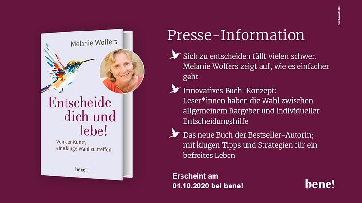 Einfach besser entscheiden - Melanie Wolfers über die Kunst, eine kluge Wahl zu treffen