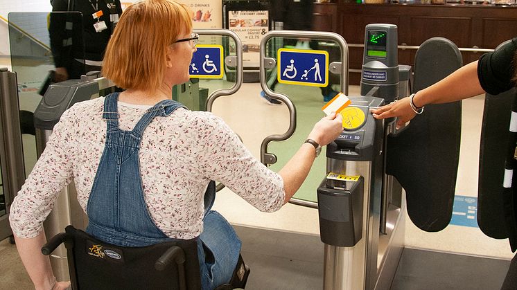 Record numbers of rail travellers using passenger assistance