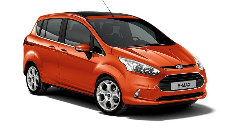 Fords nya B-MAX premiärvisas på bilmässan i Genève