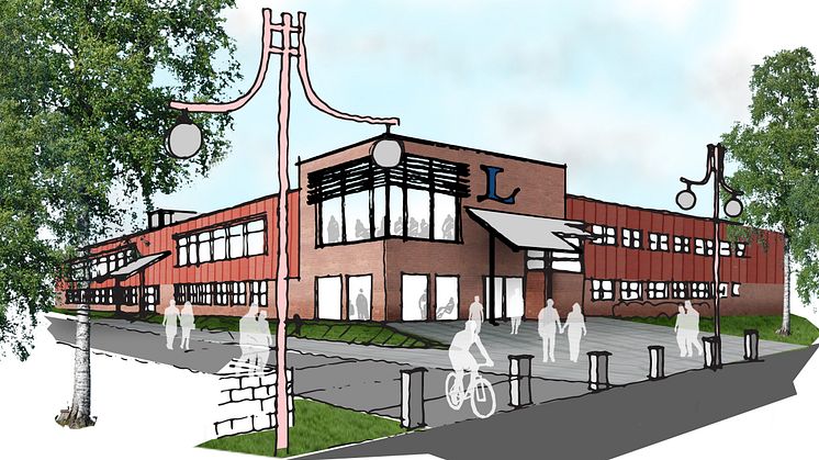 Akademiska Hus moderniserar A-huset på Campus Luleå 