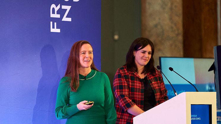 10. NSC NO-UK Seafood Summit 2025 - Synne Guldbrandsen and Josefine Voraa.jpg