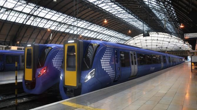 Apprentices glimpse new commuter trains for Scotland