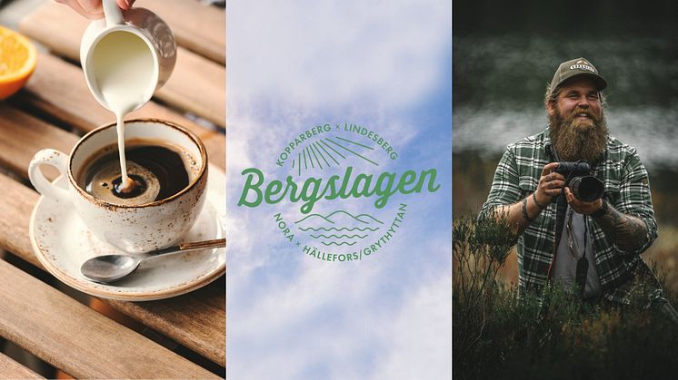 En fikaguide och ett reportage om Chris Kläfford som vandrar genom Bergslagen var delar av en lyckad kampanj för besöksnäringen i Bergslagen.