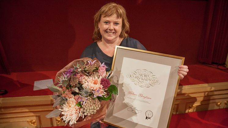 Helena Bengtsson, vinnare av Årets Förnyare 2016