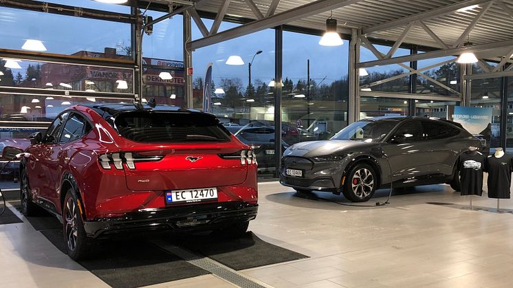 Mustang Mach-E norske skilter 2020