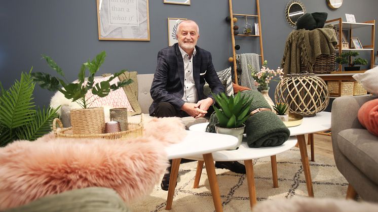 Lars Larsen at JYSK Naas opening