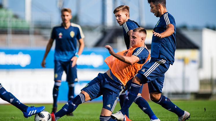 U21-landslaget i fotboll laddar på Olympia inför EM-kval - HIF-målvakten Kalle Joelsson uttagen till truppen