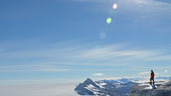 Antarctic landscape