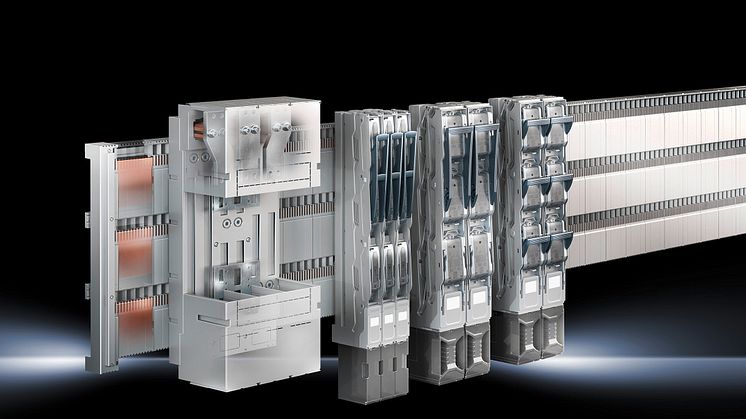 Rittal Power Engineering med nyt modul giver mere sikker projektering af 185 mm skinnesystem