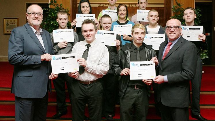 National praise for helping young people into work