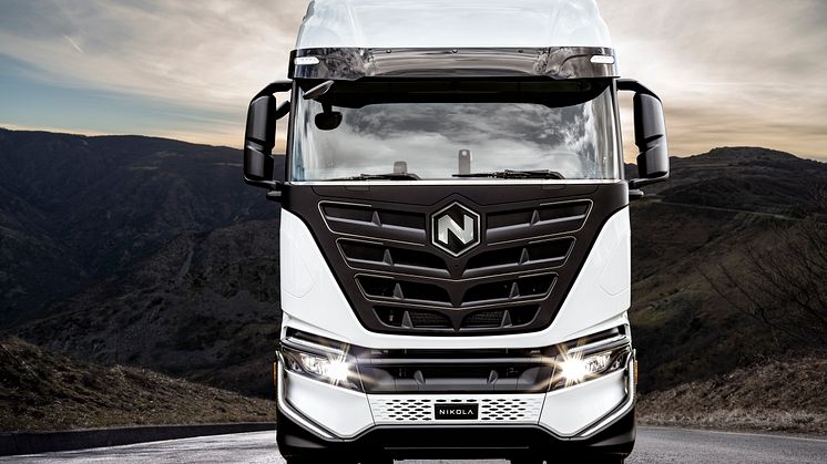 Billede 1 - Nikola er IVECO’s eldrevne, tunge lastbil. Den får Danmarkspremiere på Transportmessen i Herning d. 20. – 22. april.