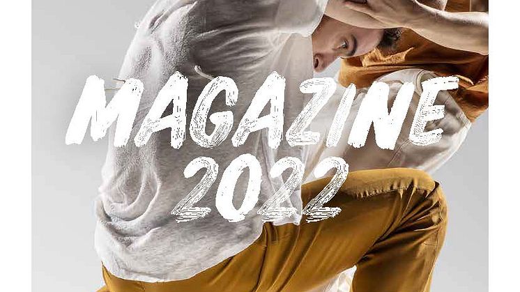 Skånes Dansteater Magazine 2022 omslag