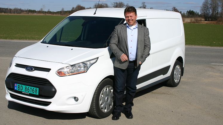 Johnny Løvli er ansatt som ny salgssjef for nyttekjøretøy hos Ford Motor Norge
