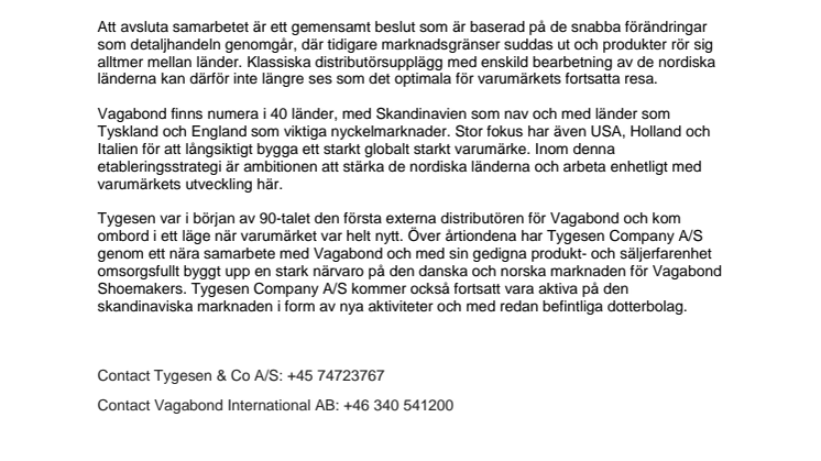 Vagabond Shoemakers fortsatta resa i Danmark och Norge