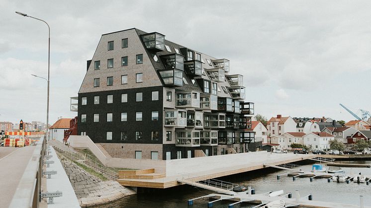 Balkongprojekt av RK Teknik vid Kilströmskaj i Karlskrona.