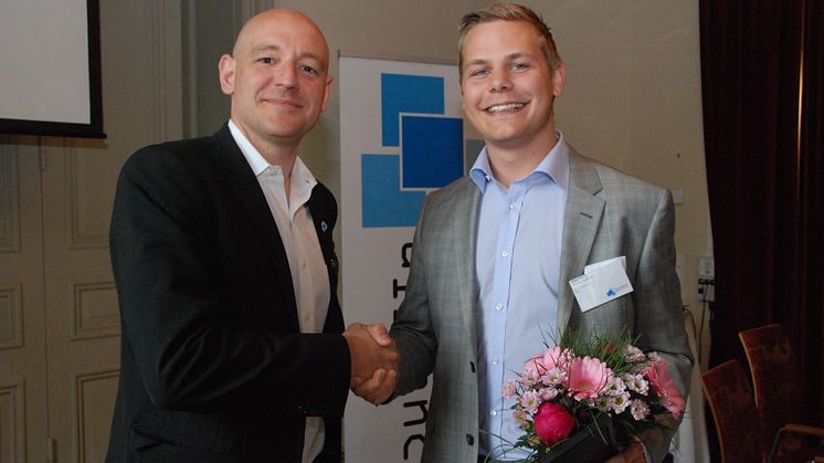 Viktor Nord främsta unga företagare i Västsverige