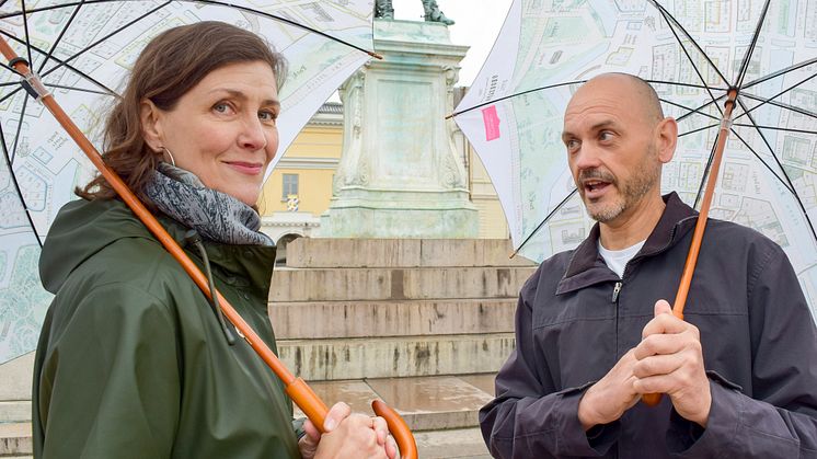 Ylva Berglund och Håkan Strömberg ska svara på göteborgarnas frågor. Foto: Isa Andersson
