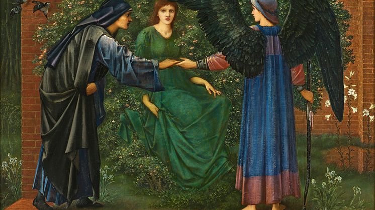 Edward Burne-Jones, Heart of the Rose, 1889. 