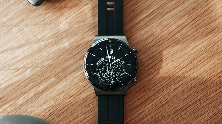 Leveransstart för nya, smarta Huawei Watch GT 2 Pro 