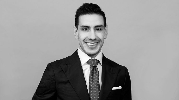 Safeer Samawi är ny fastighetsmäklare på Våningen & Villan i Malmö.