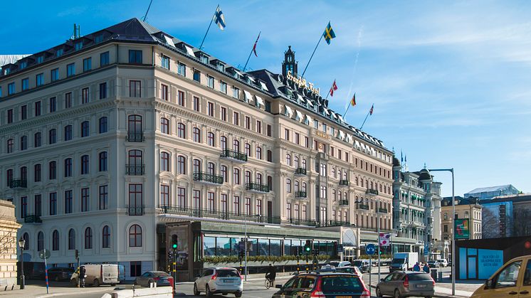 The Grand Hôtel will be renovating its façade in the first quarter of 2018, bringing out the best of the building’s history
