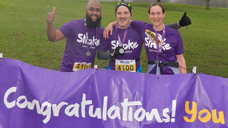 ​Manchester runners race to fundraising success for the Stroke Association