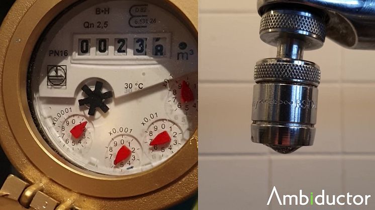Vattenläckage är omätt vatten