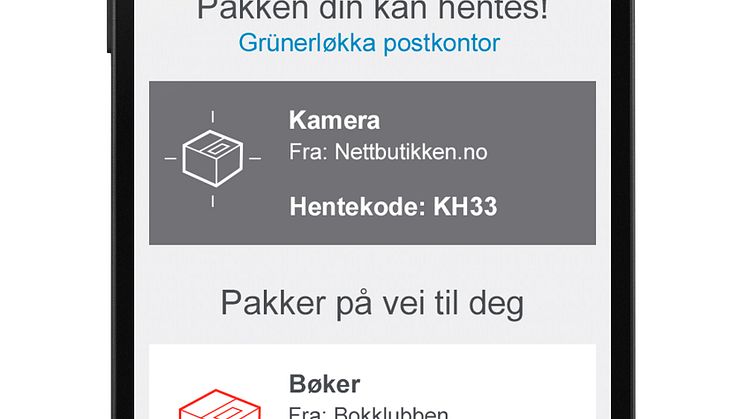 Postens sporingsapplikasjon