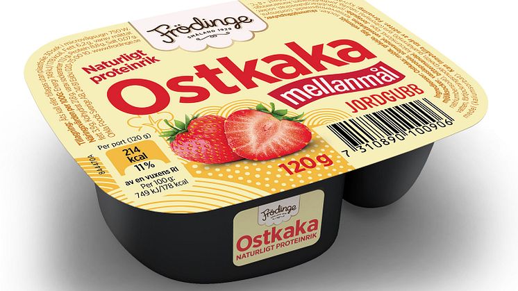 Frödinge lanserar ostkaka som mellanmål