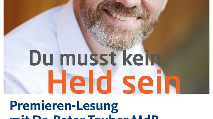 Premieren-Lesung mit Dr. Peter Tauber MdB