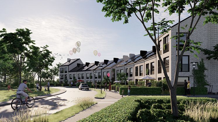 Riksbyggen med och bygger nya stadsdelen Tornlyckan i Höganäs