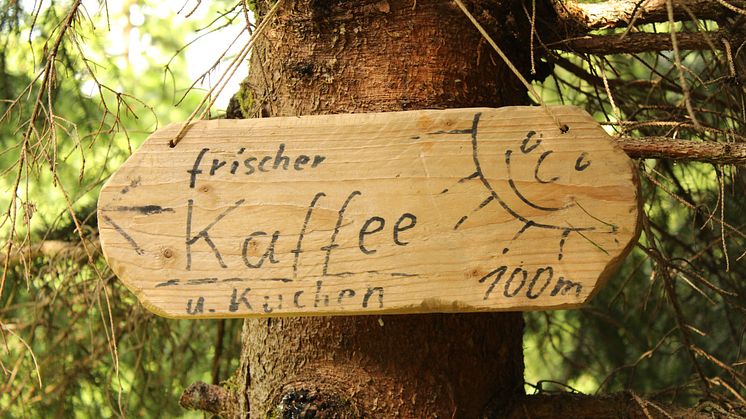 unterwegs entdeckt: Abstecher zum Kaffee - Kurt