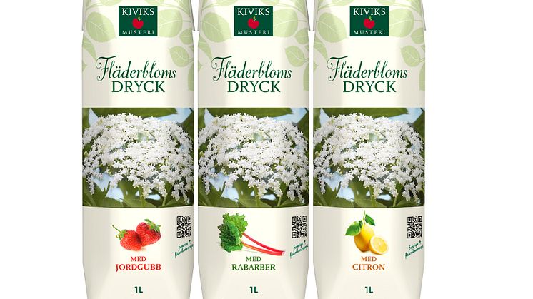 Svalkande Fläderblomsdryck med Rabarber 