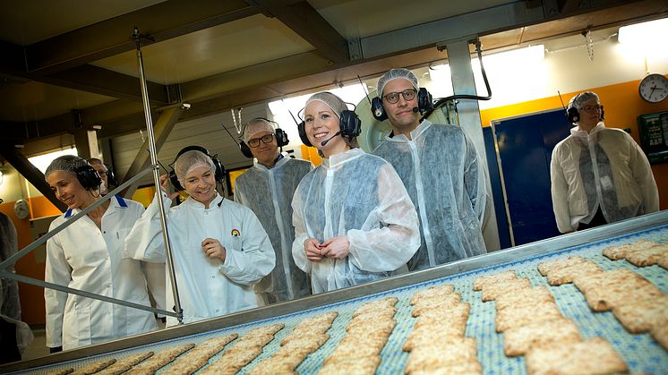 Anna Borgeryd, Karin Bodin, Anders E Johansson, Annie Lööf och Erik Enholm