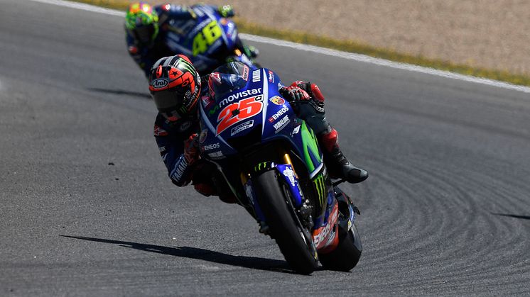 6位入賞を果たした#25 M・ビニャーレス&YZR-M1